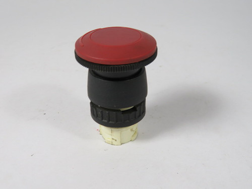 Festo 9297 Red Mushroom Push Button Head With Detent USED