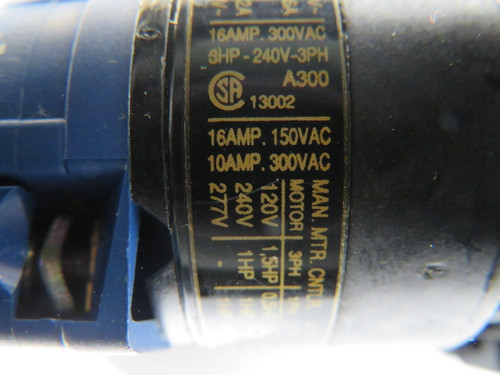 Kraus & Naimer CG8-A201 Control Switch 300VAC 16A USED