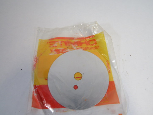 Ohmite 5002-10 9944 Aluminum Potentiometer Dial Plate 1-10 ! NWB !