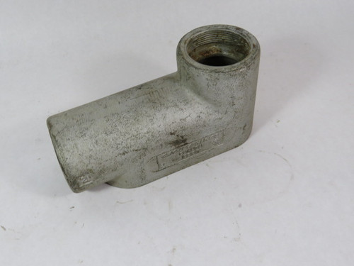 Crouse-Hinds LB67 Conduit Body w/o Cover 2" USED