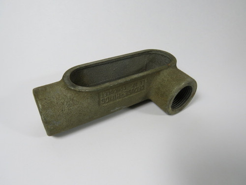 Crouse-Hinds LL37 Conduit Body w/o Cover 1" USED