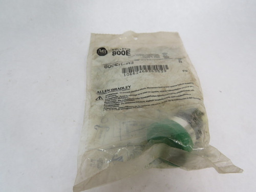 Allen-Bradley 800EM-M3 Series A 40mm Green Mushroom Push Button ! NWB !