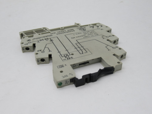 Weidmuller MRS-24VDC-1CO Relay Socket 24VDC 1CO Connector USED