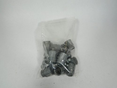 Thomas & Betts TC-221 Zinc EMT Set Screw 1/2" T 15/16" OD LOT OF 16 USED