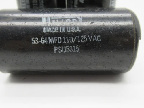 Mallory PSU5315 Motor Start Capacitor 53-64MFD 110/125VAC Lot of 3 NOP