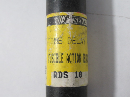 Fusetek RDS10 Time Delay Fuse 10A 600V USED