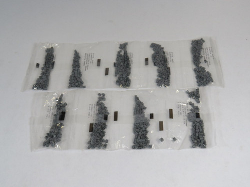 Critchley 11521808 Grey Cable Marker #8 Z7 Chevron Cut 900-Pack  NEW