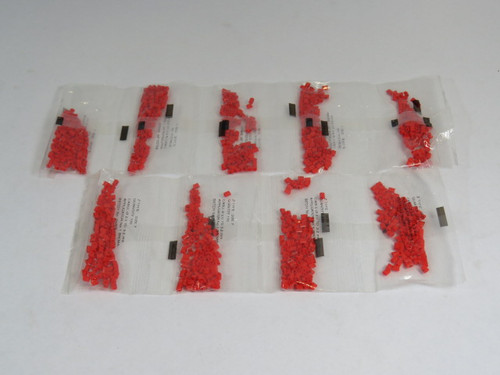 Critchley 11521202 Red Cable Marker #2 Z7 Chevron Cut 900-Pack  NEW