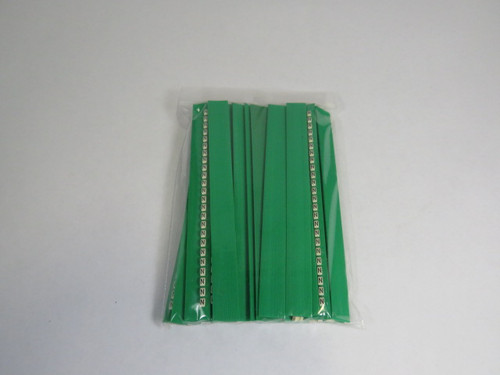 Grafoplast 117MNNBW Trasp Wire Marker "N" Approx 20/Strip Lot of 32  NOP