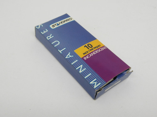 Standard Lighting 3895 Miniature Bulb Lot of 10 6V 2W ! NEW !