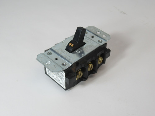 Hubbell HBL7810D Manual Motor Control 30A 600VAC 3 Pole USED