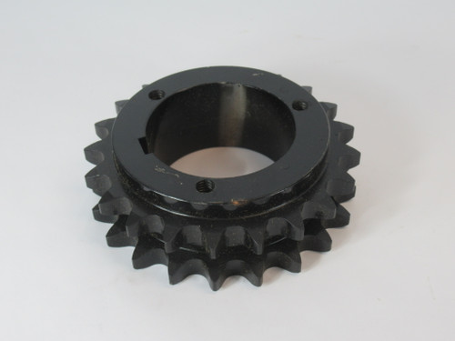 Browning D60Q21 Roller Chain Sprocket 3/4" to 2-11/16" Bore 21T SHELF WEAR NEW