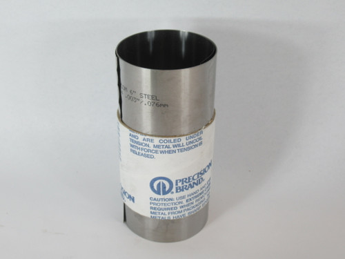 Precision Brand 16245 Steel Shim 0.003" Thickness 6" x 100" BOX WEAR NEW