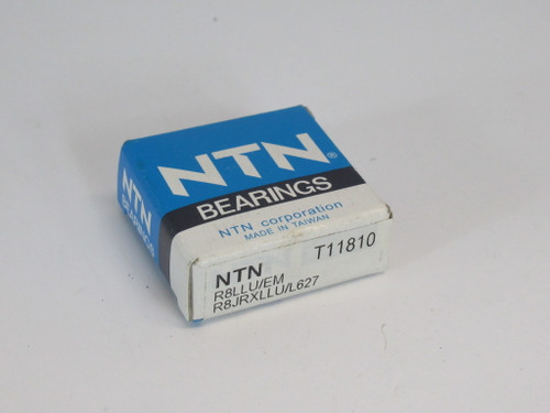 NTN R8JRXLLU/L627 Deep Groove Ball Bearing 1-1/8" OD 1/2" Bore 5/16" W NEW
