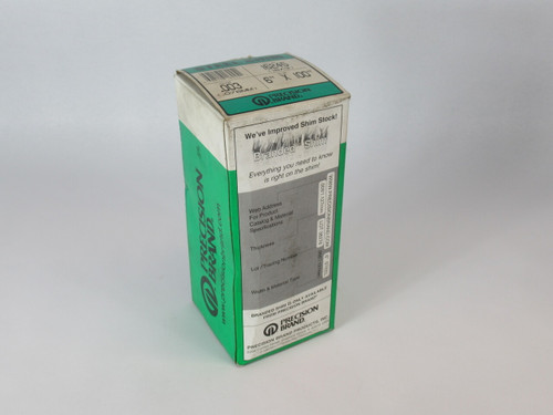 Precision Brand 16245 Steel Shim 0.003" Thickness 6" x 100" LENGTH REMOVED NEW