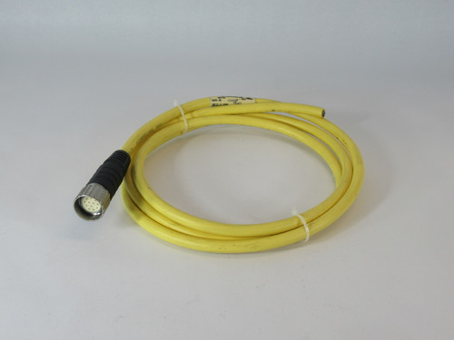 Turck CKM 12-11-5/S90 Single-Ended Cordset 11-Wire 85" Length USED