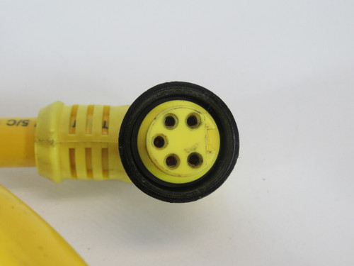 Molex 105001A01F120 Single-Ended Cordset 5-Pole 8A 600V 143" Length USED