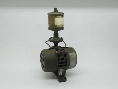 Gast 0465-V2B Rotary Vane Vacuum Pump 1/4HP 0.19kW MISSING HARDWARE USED