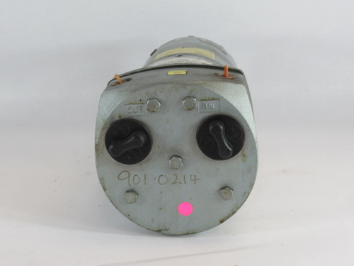 Gast 0523-101Q-SG588DX Rotary Vane Pump C/W General Electric Motor 1/4HP USED