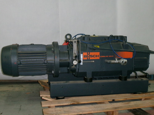 Busch NC 0630 B L01 ZZRA Cobra Dry Screw Vacuum Pump 15kW USED