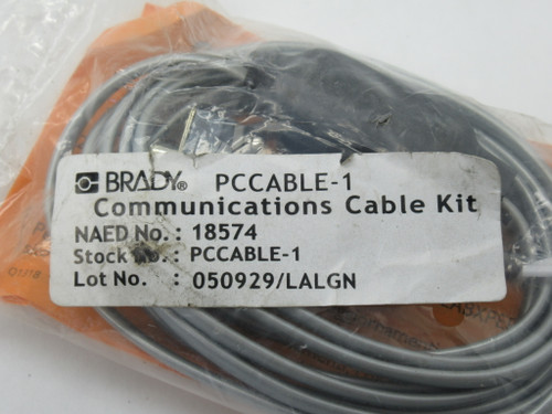 Brady PCCABLE-1 Communications Cable Kit HOLEY BAG NWB