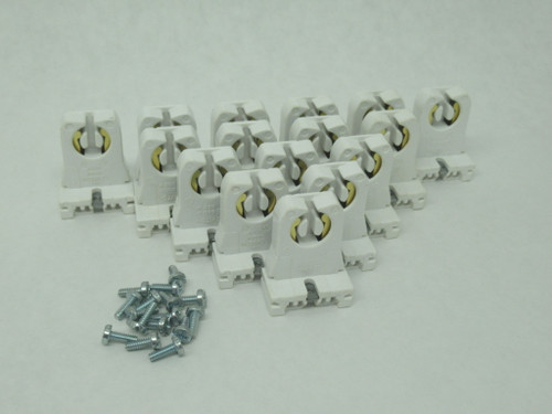 Leviton 13351 Fluorescent Lampholder G13 Base Bi-Pin 660W 600V Lot of 16 NOP