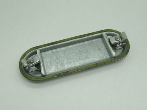 Crouse-Hinds 370G Conduit Body Cover w/ Integrated Gasket 1" USED