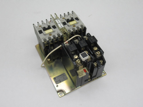 Allen-Bradley 505-TOD Reversing Starter 110/120V 50/60Hz MISSING SCREWS USED