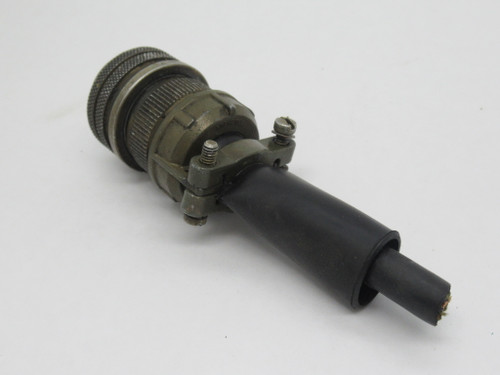 Amphenol 97-3106A-20-23P Circular Connector Assembly 2-Pin Male USED