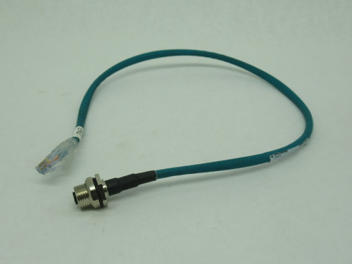 Lumberg Automation 0985 806 104 Ethernet/IP Double Ended Cord 0.5m Length USED