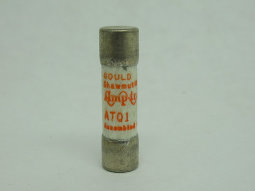 Gould Shawmut ATQ1 Time-Delay Fuse 1A 500V Lot of 10 USED
