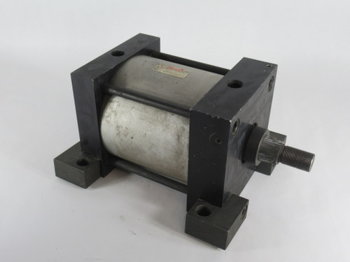 Lin-Act A2L-6.0X4-N-2 Pneumatic Cylinder 6" Bore 4" Stroke USED