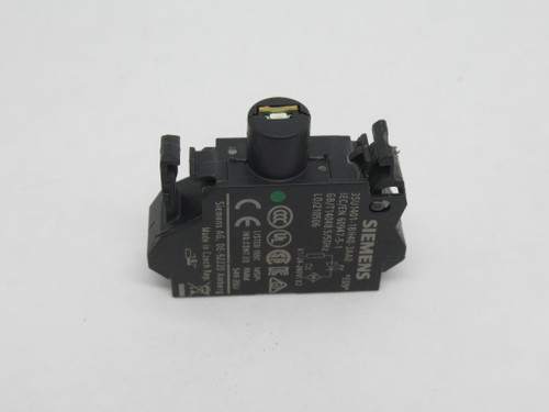 Siemens 3SU1401-1BH40-3AA0 Green LED Light Module 24-240V 50Hz USED