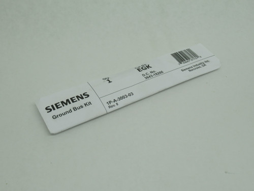 Siemens 1P-A-3003-03 EKG Ground Bus Kit NEW