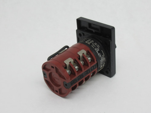 Santon GN20-P-D53 Rotary Switch Assembly 4-Position 600V 15A USED