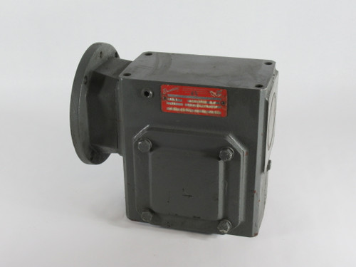 Browning 262Q56L60 Right Angle Worm Gear Reducer 60:1 1182 In-lbs .79HP USED