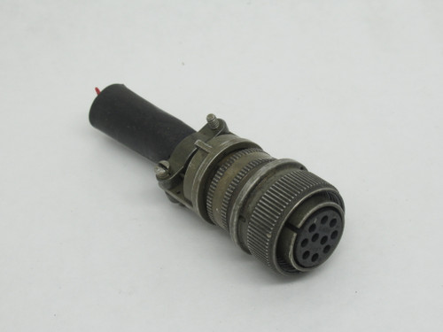 Amphenol MS3106A18-1S Circular Connector Assembly 10-Position USED