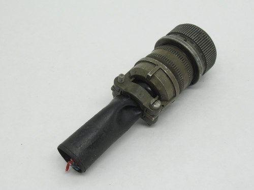 Amphenol MS3106A18-1S Circular Connector Assembly 10-Position USED