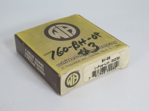 Whittet-Higgins BH-08 Bearhug Locknut 18 TPI 2-1/4" OD 1/2" Thick SHELF WEAR NEW