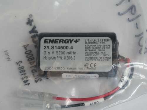 Energy+ 2/LS14500-4 Lithium Battery 3.6V 5200mAh NWB