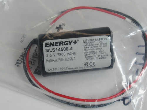 Energy+ 3/LS14500-4 Lithium Battery 3.6V 7800mAh NWB