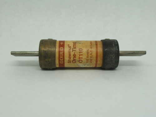 Gould Shawmut OT110 One-Time Fuse 110A 250VAC USED