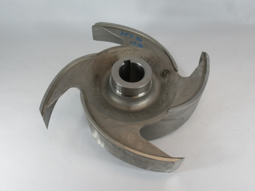 Goulds Pumps 257-96-1216 4-Vane Stainless Impeller 4x6-14 3175S SHELF WEAR NOP