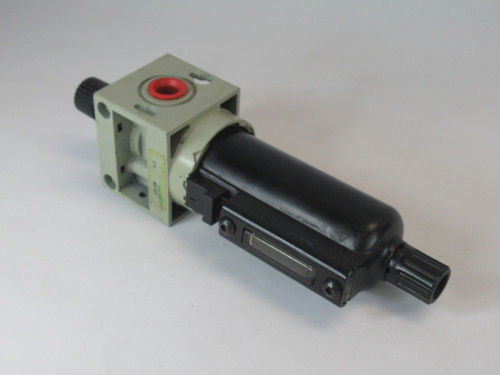 Numatics L22L-03M Lubricator with 3.8 oz Metal Bowl 3/8" NPT USED