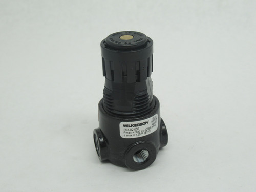 Wilkerson R03-02-000 Mini Pressure Regulator w/o Gauge 1/4" NPT SHELF WEAR NEW