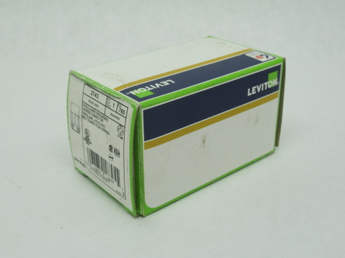 Leviton 2743 Locking Connector 30A 600V 3P 4W NEW