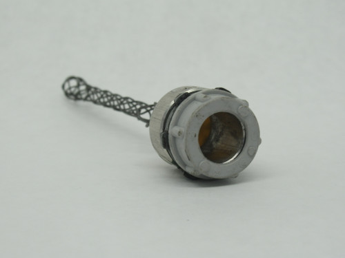 Amtec 7303-002 Strain Relief Cable Grip 0.32-0.43 Range 1/2"NPT 3.75" L USED