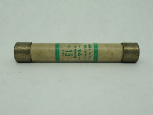 Shawmut RFS15 Renewable Time Delay Fuse 15A 600V USED