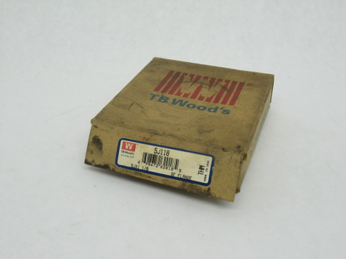 TB Wood's 5J118 Coupling Hub 1-1/8" Bore 3-1/4" OD 1-7/8" Hub D SHELF WEAR NEW