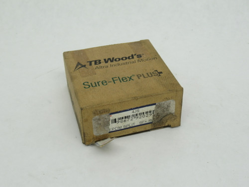 TB Wood's 4JS EPDM Split Coupling Sleeve 2-5/16" OD 1-1/4" W SHELF WEAR NEW